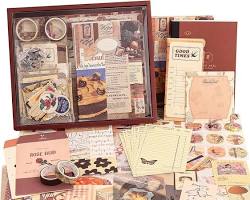 Image of scrapbooking supplies