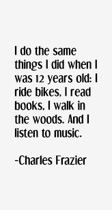 Quotes by Charles Frazier @ Like Success via Relatably.com