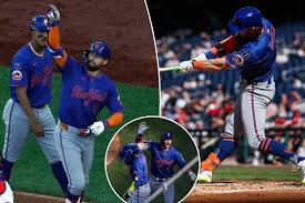 Brandon Nimmo’s booming bat leads Mets’ thumping of Nationals in series closer