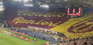 L’ultima di Ranieri all’Olimpico: la coreografia della Curva Sud per Sir Claudio