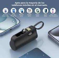 Cargador Portatil Wixli Usb-c Lightning Para Moviles | MercadoLibre