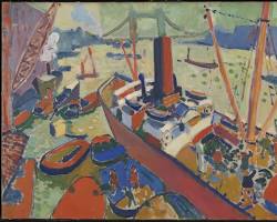 Gambar André Derain The Pool of London