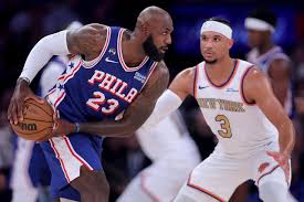 In debuts of LeBron James, Jaylen Brown, Sixers spoil Knicks' ring night — PhillyVoice