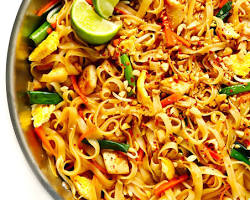 Image of Pad Thai rice noodles