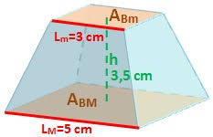 Resultado de imagen para area de la piramide truncada