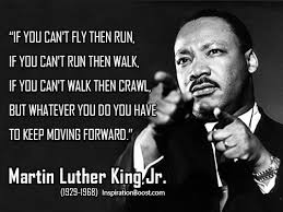 Keep moving forward – quote by Martin Luther King Jr | Journeys of ... via Relatably.com