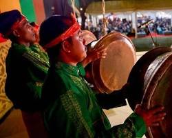 Rapai alat musik tradisional Aceh, buatan AI