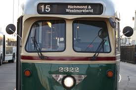SEPTA Route 15 Trolley Crashes on West Girard in Brewerytown, Philadelphia