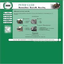 Baumaschinen Baustoffe Recycling Peter Gude Inh. Peter Gude BBR in ...