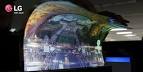 LG presenta un televisor que se enrolla como peridico