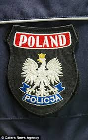 Image result for Picture of a Polish police giving direction to polish woman