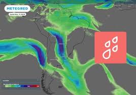 Dois rios atmosféricos atingem a América do Sul simultaneamente