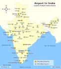 Domestic Airports in India, Information about routes, map