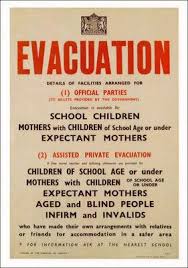 Postcard - Evacuation Poster - World War II - British - Mothers ... via Relatably.com