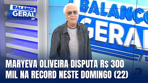 Destaque Cacau Menezes – Maryeva Oliveira participa de programa nacional na Record