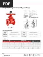 Flanged NRS Gate Valve Specifications | PDF