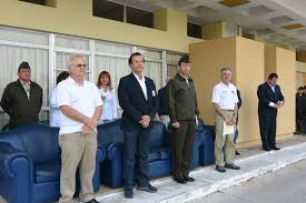 Mission Director Brian Walker, Silvana Ayuso, Carlos Ramirez-Portilla, ...