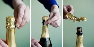Image result for how to open sparkling bottle