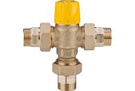 Service water mixer Easyflow Solar-Mix with scald protection ...
