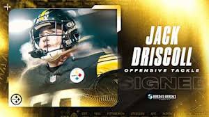 Steelers Sign Offensive Tackle Jack Driscoll to One-Year Deal