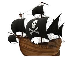 Image of pirate ship