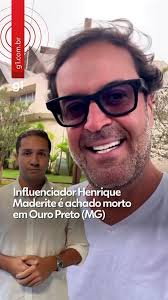 Perícia conclui que influenciador Henrique Maderite morreu de causas naturais, diz PM