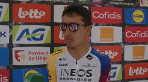 Liège-Bastogne-Liège: Egan Bernal : «J'ai eu un problème au genou...»