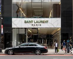 Image of Saint Laurent fashion brand