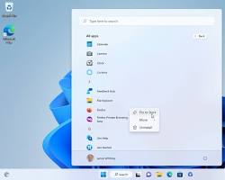 Image of Windows 11 Start Menu icon