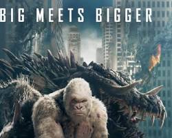 Gambar Poster film Rampage (2018)