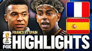 France vs Spain FIFA World Cup 2026 Semifinals Highlights