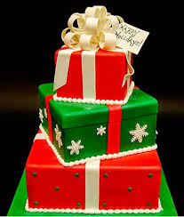 Resultado de imagen de pastel de navidad