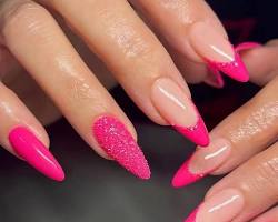 Image de Pink Almond Nails for Summer