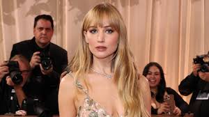 Jennifer Lawrence Trades Dior for Her Most Naked Dress Ever at the 2026 Golden Globes