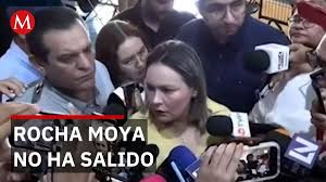 Yeraldine Bonilla confirma que Rubén Rocha Moya está en Sinaloa