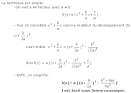 Formulaire maths second e fonction