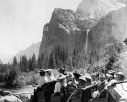Yosemite National Park in the 1800s