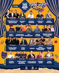 45ª Festa Julina de Sorocaba anuncia atrações de Stand Up Comedy do “Rock in Riso – Festival de Humor”