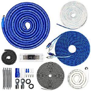 CT Sounds 1/0 Gauge OFC Complete Amp Wiring Install Kit