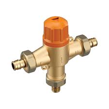 Moen® 104463 High Flow 3-Port Thermostatic Mixing Valve, 1/2 ...