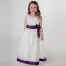 Childrens purple bridesmaid dresses