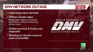 California DMV Network Outage Briefly Limits Services