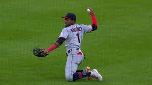 Cleveland Guardians celebrating a victory in a tigers game