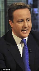 By Peter McKay. Updated: 16:34 EST, 2 May 2010. 24. View comments. Britain&#39;s opposition Conservative Party leader David Cameron - article-1270824-09659236000005DC-16_233x423