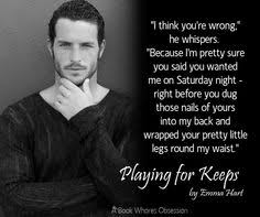 Playing for Keeps | The Game - Emma Hart | Pinterest via Relatably.com