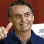 Brazil elects far-right congressman Bolsonaro