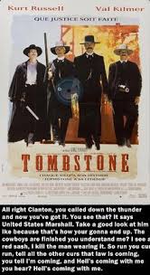 Tombstone Movie Quotes on Pinterest | Tombstone Movie, Tombstone ... via Relatably.com