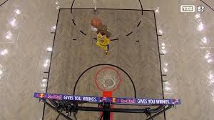 Lakers celebrating their win