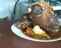 Gambar Kepala Kambing Bakar Utuh