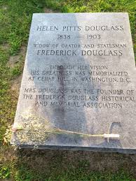 Grave site of <b>Helen Pitts</b>, 2nd wife of Frederick Douglass - photo-2